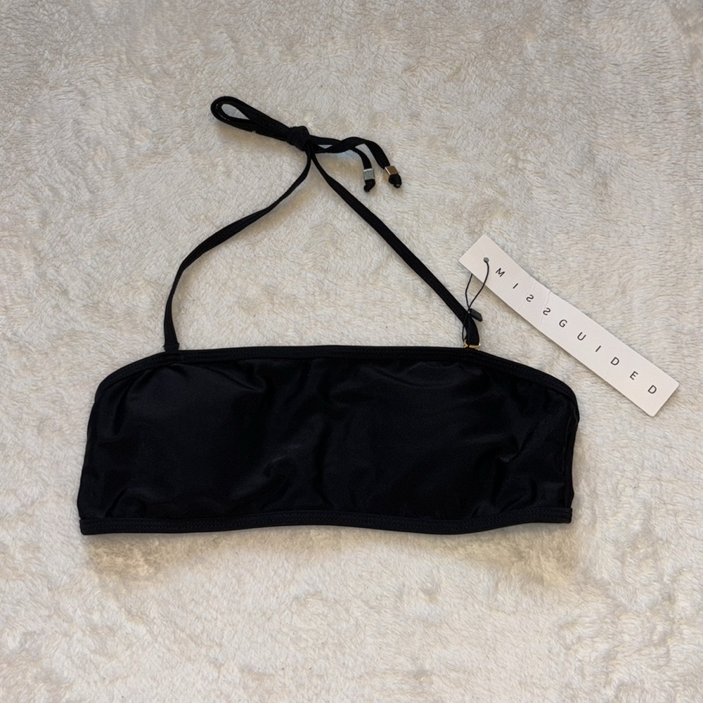 Missguided Black Two Piece Bikini - Picture 2 of 9